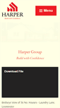 Mobile Screenshot of harpergroup.co.uk